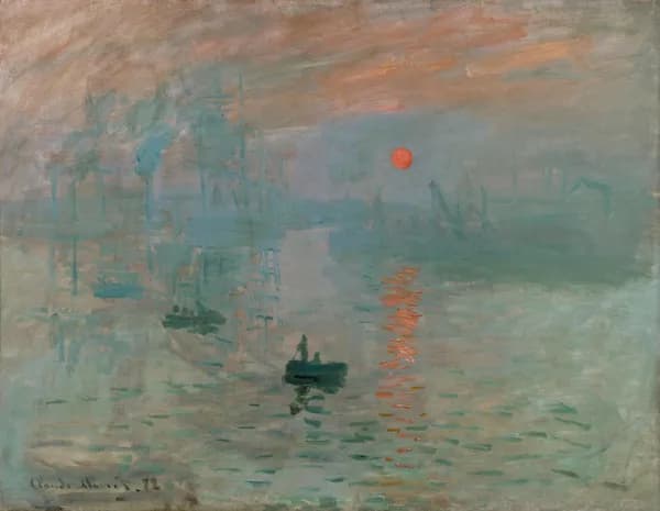 Monet — Impression, Sunrise