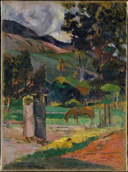 Gauguin — Tahitian Landscape
